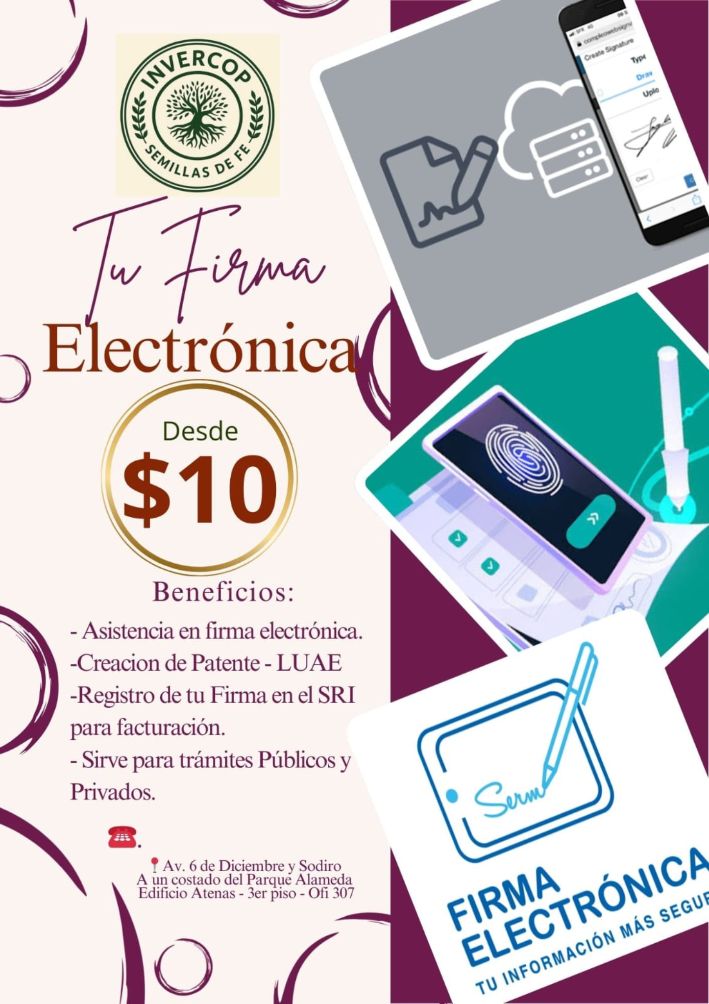 Firma electrónica Invercop